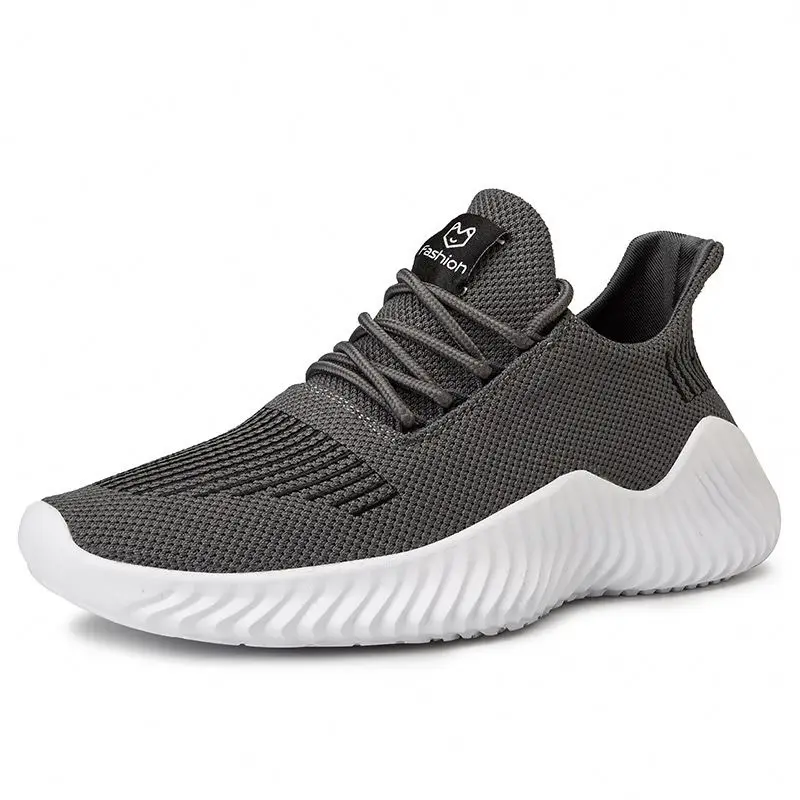 

Wholesale Latest White Women Fashion Sneaker Slip On Men Black Casual+Shoes, White/grey/black