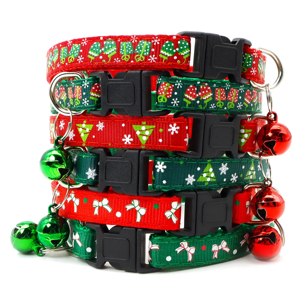 

Christmas Pet Supplies Cheap Cat Christmas Collar Dog Collar