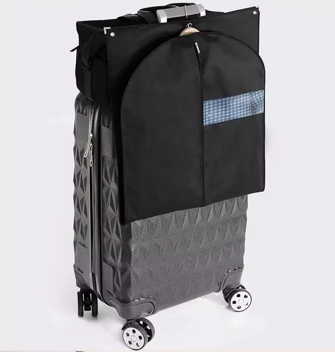 

custom business waterproof non woven men shirt dress suits garment bags suit bag cover, Green,white,black,blue or customized.