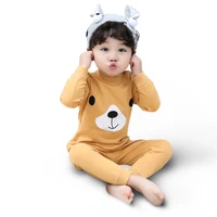 

Baby Infant Clothes Kids Loungewear Suits Children's Pajamas Girls Sleepwear Organic Cotton Boys nightwear