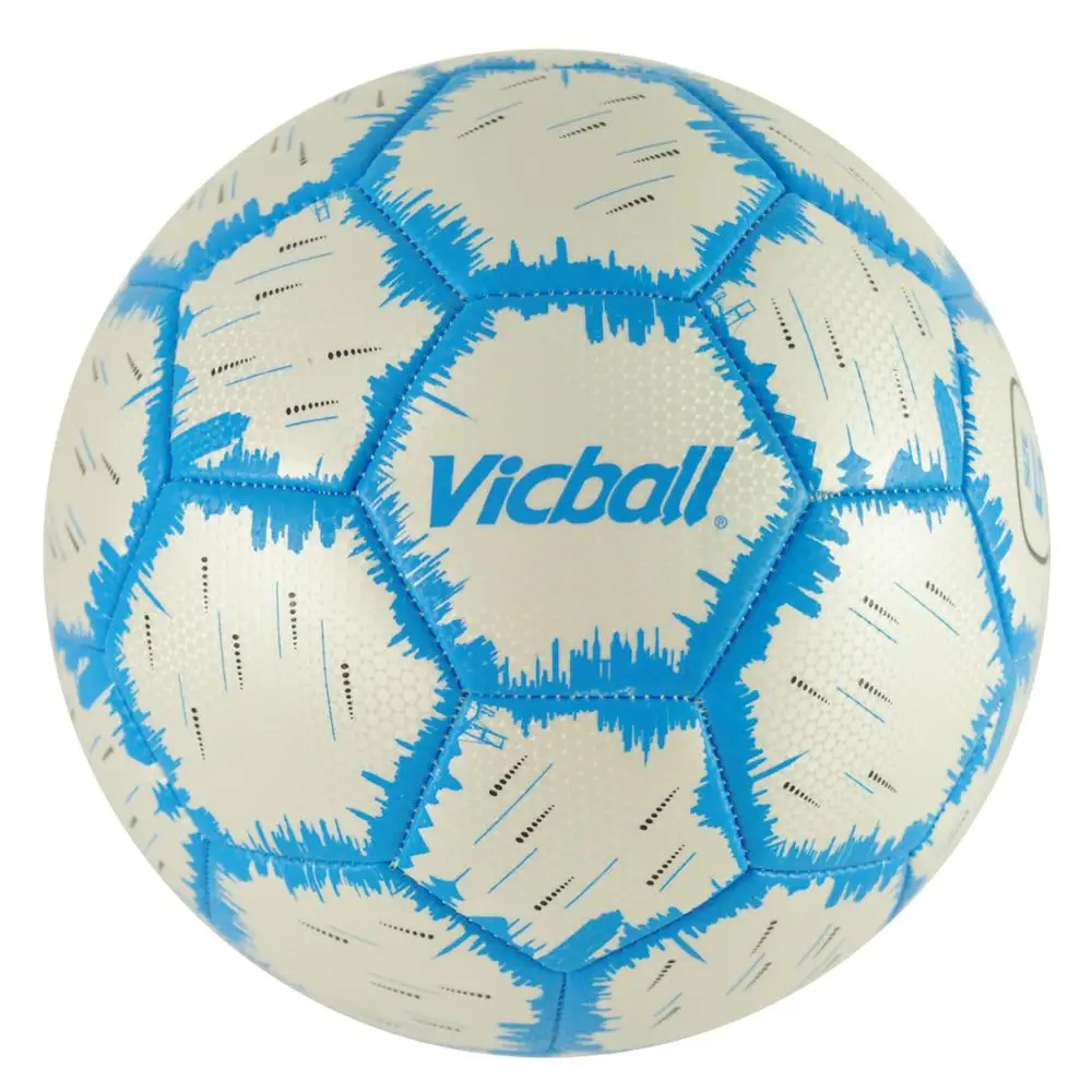 

high quality wholesale inflatable balls football size  factory pvc leather futsal Custom Soccer football match ball