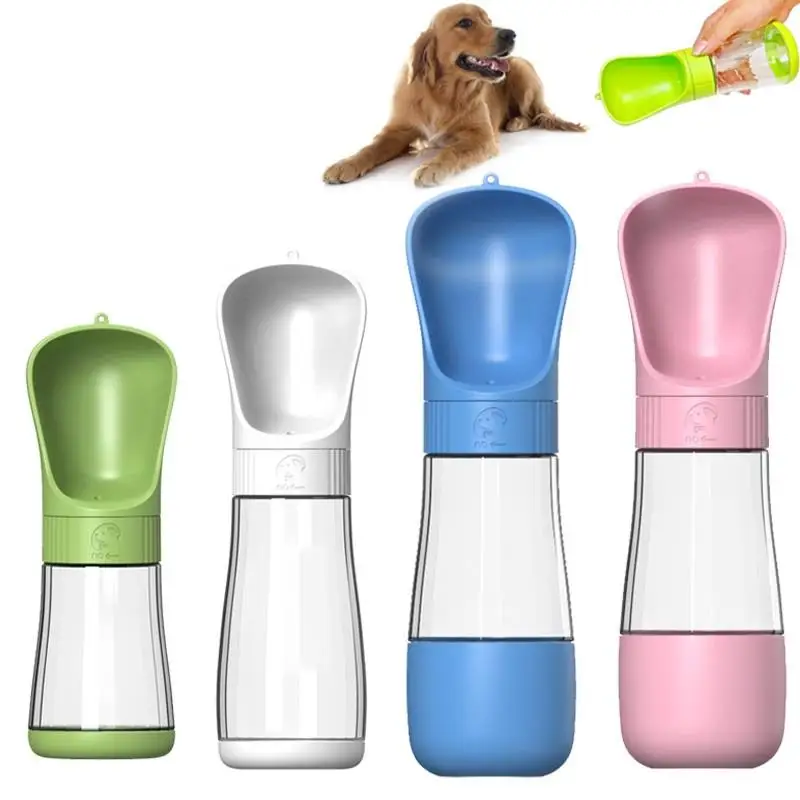 

Travel Dog Portable Water Cups Pet Outdoor Drinking 2 in1 Dogs Food Portable Water Cups Bottle