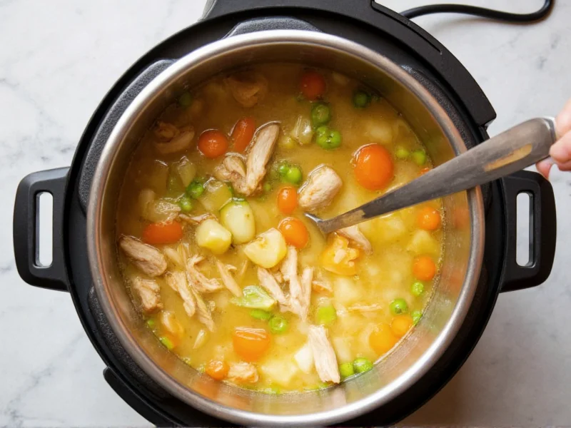 Pressure Cooker Chicken Soup: 30-Minute Rich Broth Recipe