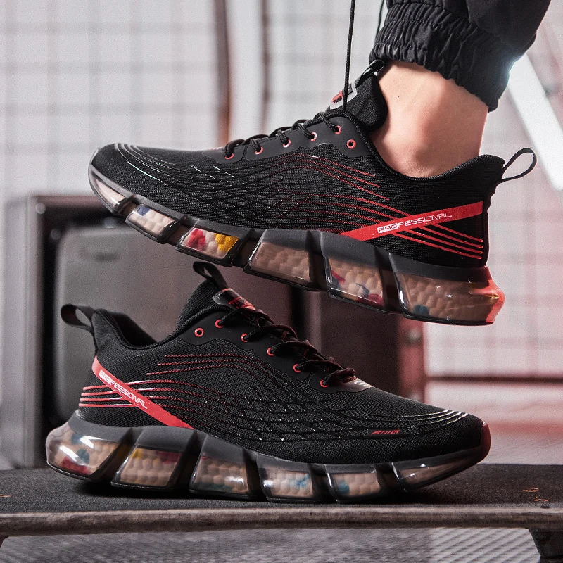 

Men's Sneakers Lace-up Sport Running Shoes For Male Fashionable Breathable Casual Lightweight Men Sneakers Zapatos De Hombre
