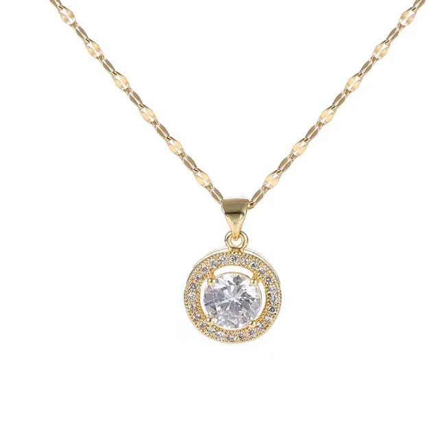 

Gold Plated Cute Necklace Jewelry