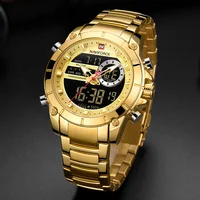 

NAVIFORCE 9163 Top Brand Men Watches Fashion Business Quartz Watch Mens Military Chronograph Wristwatch Clock Relogio Masculino