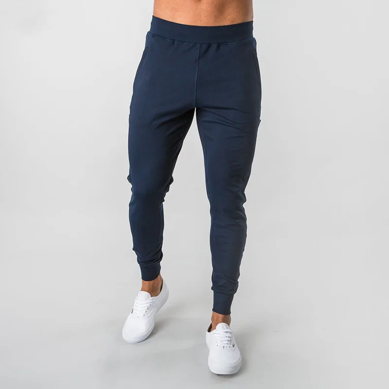 

Elastic Jogger Pants Slimming Sweat Pants Side Pocket Quick Dry Running Track Pants