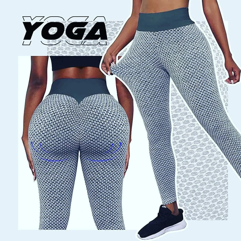 

Tiktok Fitness Running Training Tight Pants Gym Elastic Sportswear Womans High Waist Leggings Yoga Pants