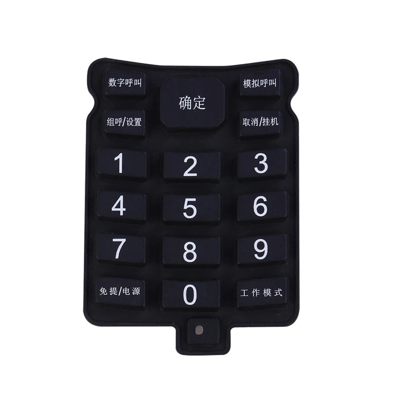 
Soft Good Touch Mobile Phone Keypad Made from 100% Silicone Rubber 