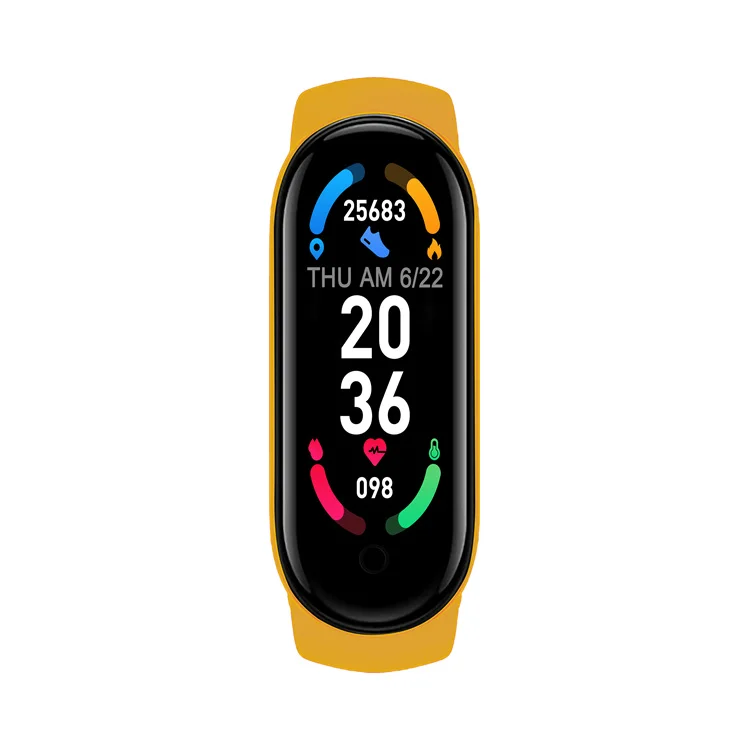 

New Products Customized Sports Smart Watches Heart Rate Detection M6 Smart Watch