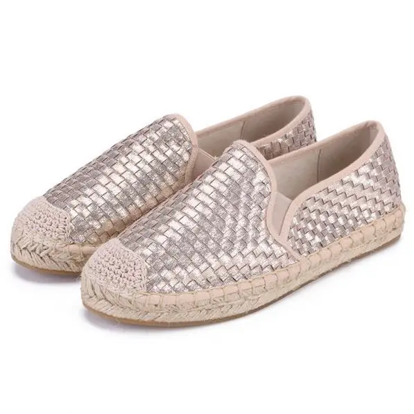 

Latest Fashion Ladies Flat Casual Shoes Nature Hemp Sole Women Espadrilles