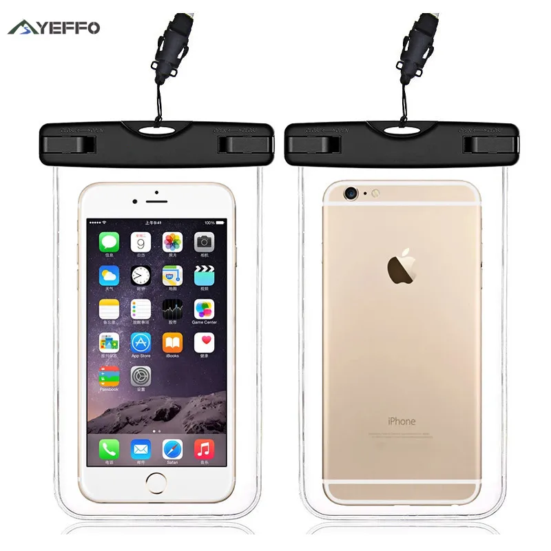 

YEFFO Universal waterproof phone case mobile accessories floating swimming phone case for iphone