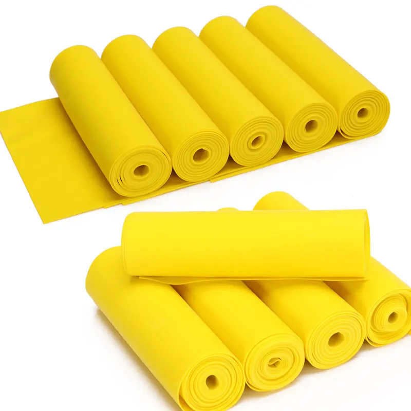 

Wholesale Lemon Yellow Thickness 0.5 MM 0.55MM Rubber Band Catapult Slingshot Hunting