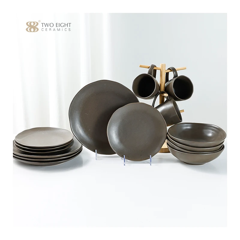 

Luxury Nordic Ceramic Dinning Plate High Quality Ceramic Dinner Porcelain Plates Dinnerware Sets Crockery Stoneware Dishes Set