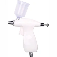 

White color Small Airbrush Gun BT-105 Portable Air Brush Spraying Device Use For Cake Decorating