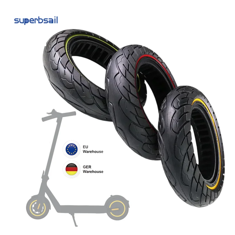 

Superbsail Scooter 10 Inch 10x2.50 Solid Tyre For MAX G30 Electric Scooter Inner Honeycomb Solid Tire Scooter 10*2 5 Tire