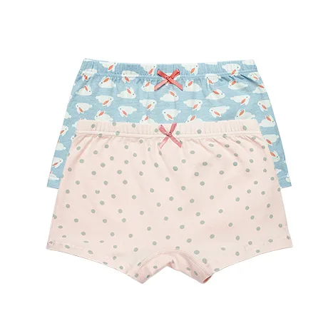 

Children's cotton underwear little girl boxer briefs