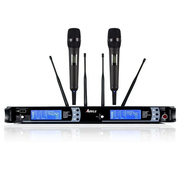 

Aoyue AS-9K Professional wireless Amplifier Mic Wired Headset Microphone, Black receiver + white headset microphone