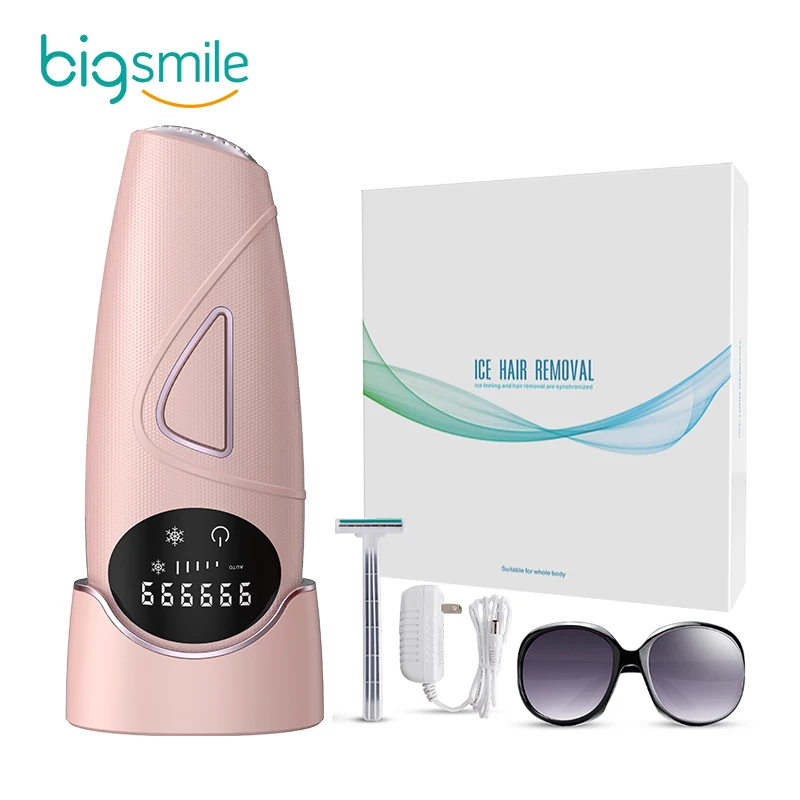 

2021bigsmile IPL Hair Removal Permanent Painless Laser Hair Remover Device for Women and Man for Facial Legs Arms Armpits Body