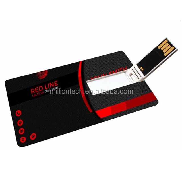 promotional disk on key card with free printing and data insert 1GB 2GB 4GB 8GB - ANKUX.COM