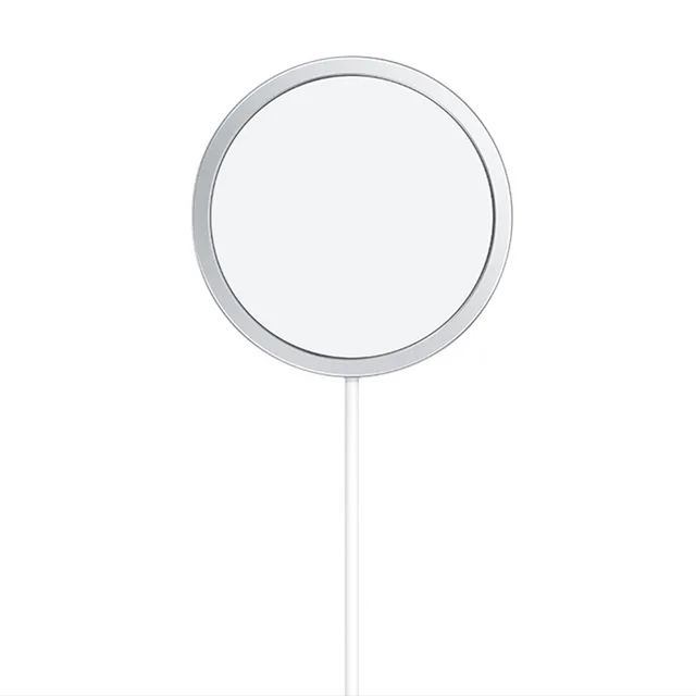 

15W Magnetic Wireless Charger for iPhone 12 Pro Max 12 Mini Fast Charging PD Magnetic Quick Charger, White
