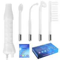 

Portable Handheld High Frequency Skin Therapy Wand Machine - Acne Treatment - Skin Tightening - Wrinkle Reducing