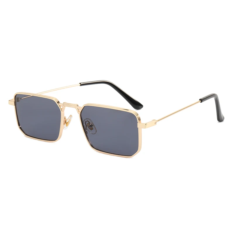 

Superhot Eyewear 18061 Fashion 2021 Sun glasses Small Rectangle Metal Frame Sunglasses