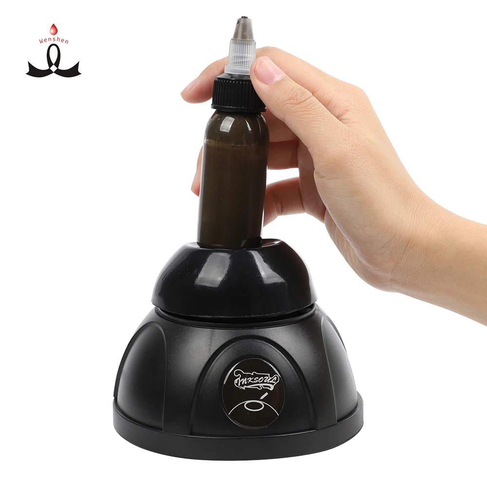 

Hot Sale Enhancer Rapid Ink Shaker Microblading Permanent Makeup Tattoo Pigment Ink Shaking Machine, Black