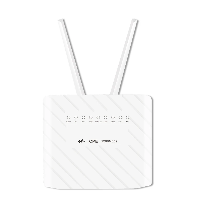 

1200mbps 4G LTE CPE Router CAT6 4G LTE Wireless CPERouter