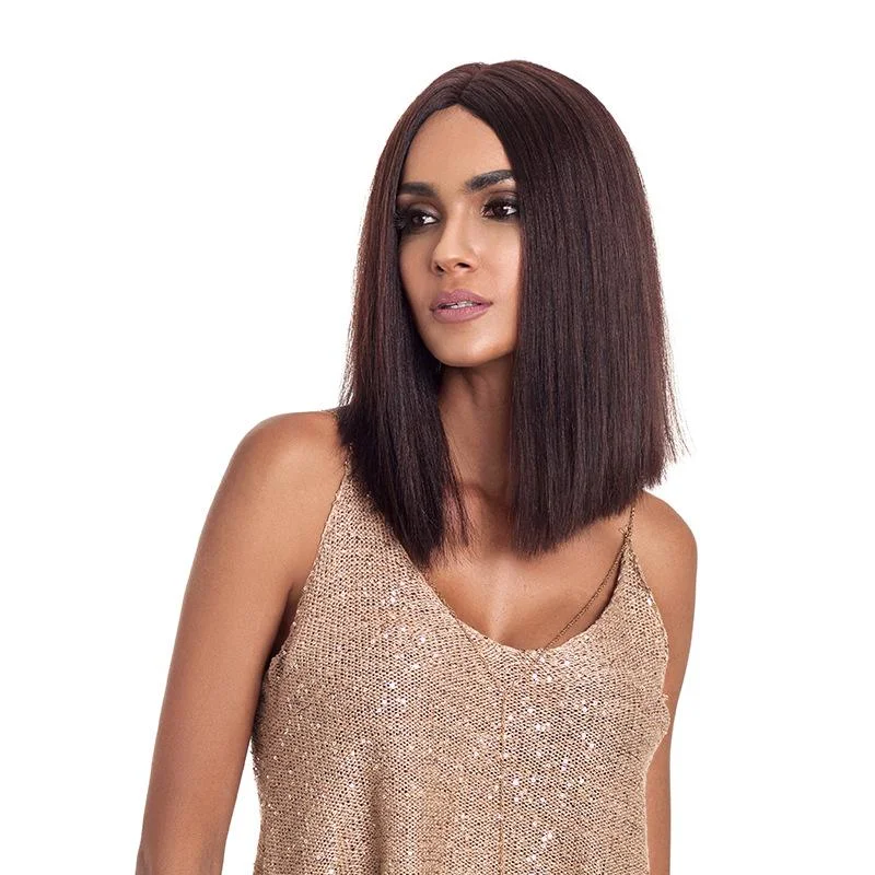

180 Density Glueless middle Wigs Straight Pixie Cut Transparent Lace Frontal Wig Virgin Human Hair Wigs