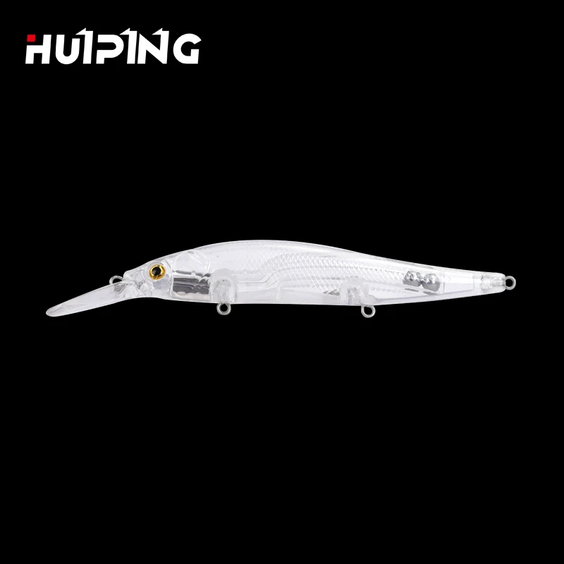 Luresfactory 15g 110mm Minnow Blank Lure Unpainted Body Fishing Lure M086