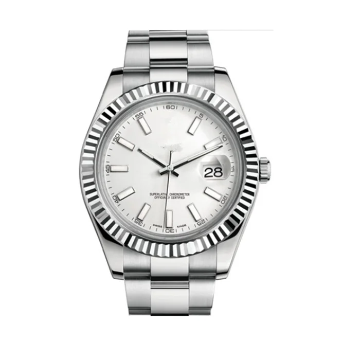 

Custom Design Rolexables Wristwatches Oyster Man Watch Calendar Display