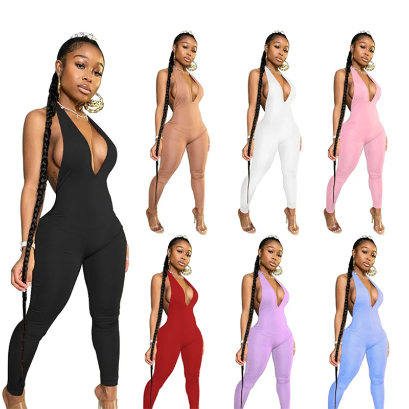 

High Quality Summer Wear Womens Fall Fashion Boutique Luxury Yoga Sposrts Jumpsuit Women Clothing, Customized color