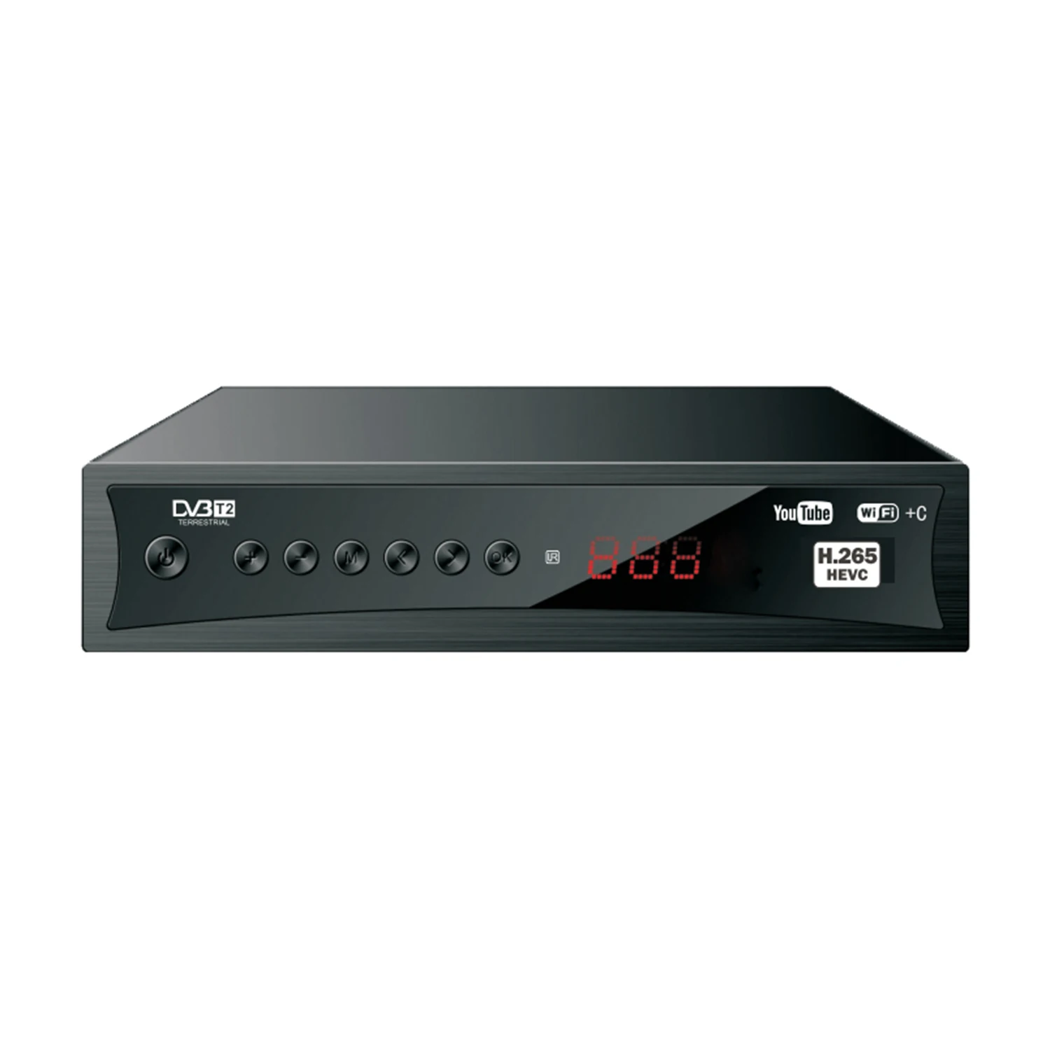 

Black Universal DVB-T2 Set-Top Box Remote Control Wireless Smart Television STB Controller HDTV Smart TV Box