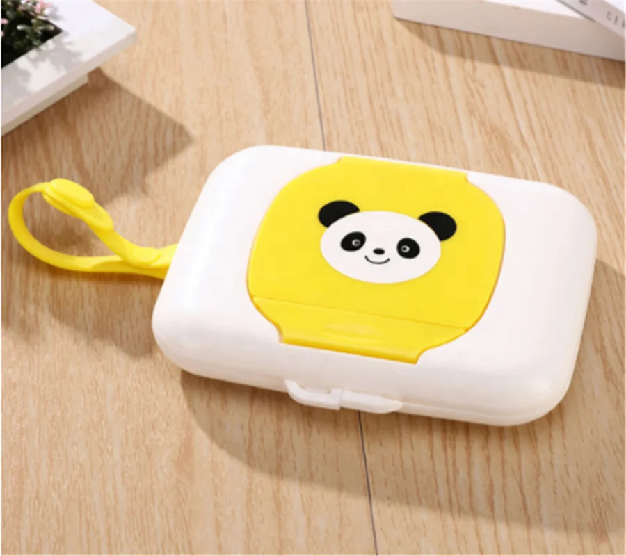 

Large Portable Wet Wipes Holder Baby Wet Wipes Dispenser Wet Tissue Container Box For Travel, As the picture show