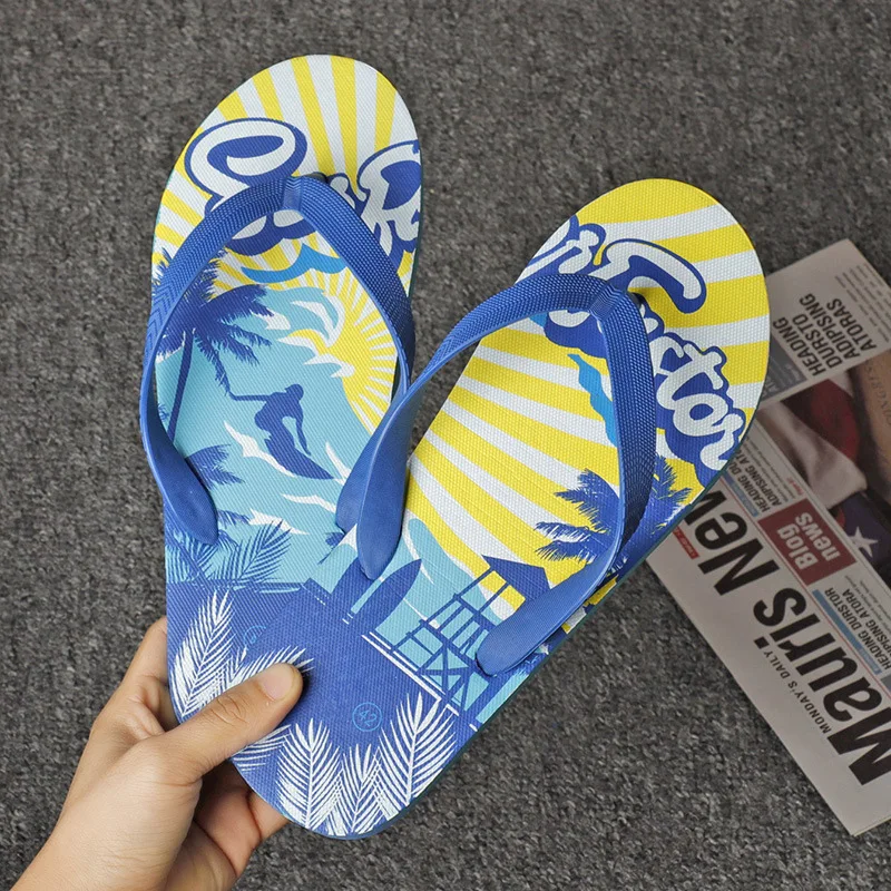 

Summer Outdoor New Slippers Men's Wholesale Beach Flip Flops Manufacturers