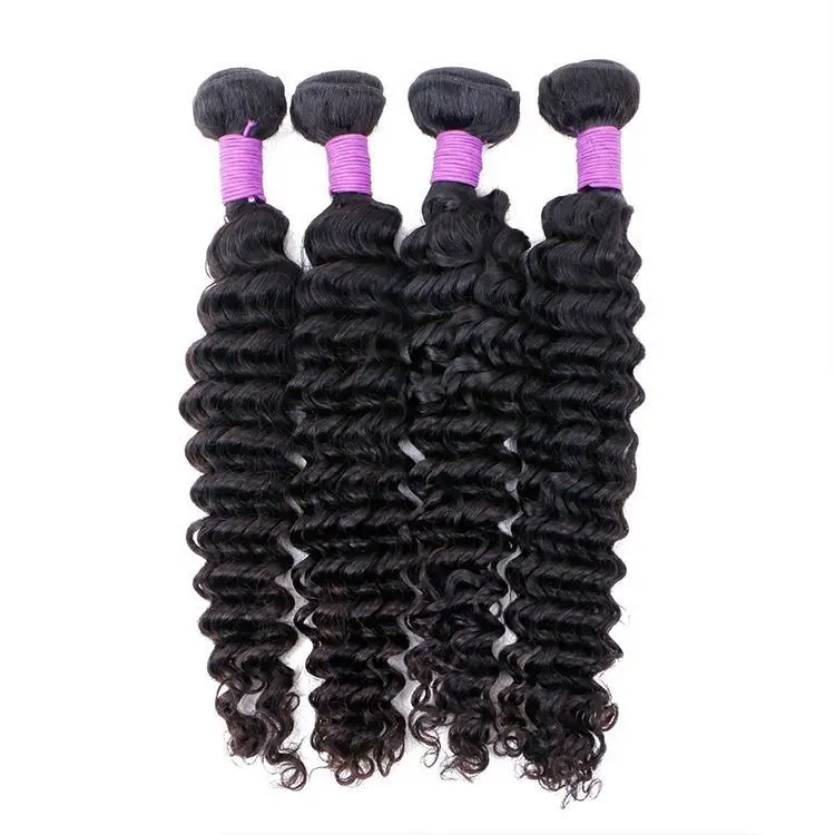 

34 Inches Top Raw Vendor 100% Raw Virgin Malaysian Curly Hair Bundles