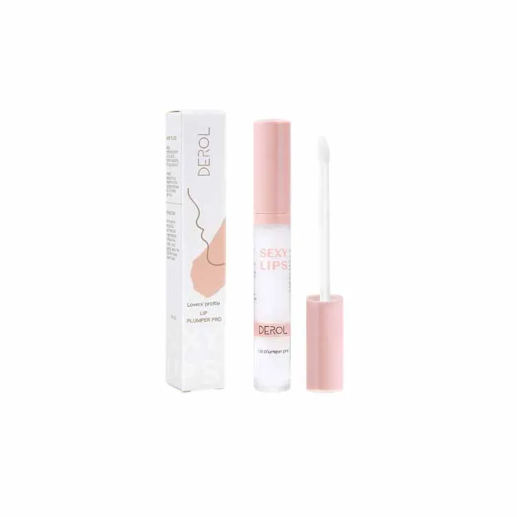

Private label true lip plumping gloss Nature clear lipgloss waterproof long lasting lip plumping lip serum oil