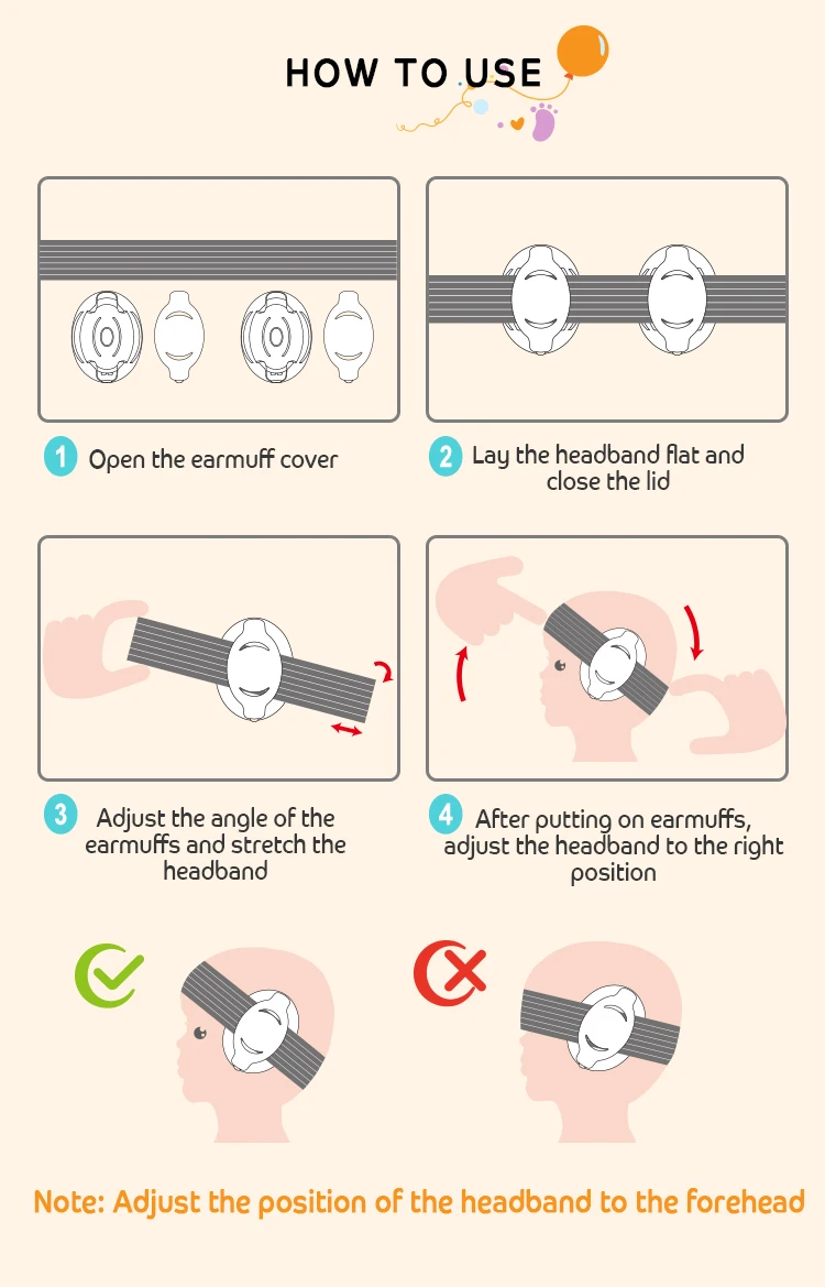 Custom Baby Ear Protection Earmuff For Sleeping Flying Buy Baby