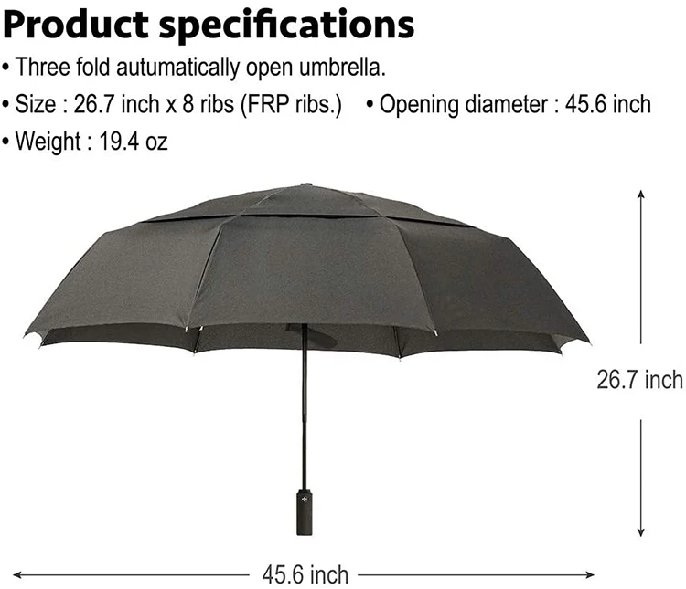 革新的な製品のアイデア良質安い自動3つ折りベントキャノピー傘カスタムプリント傘アマゾン Buy ビジネスギフト傘ロゴプリント日傘傘 3 倍の傘 卸売カスタムロゴ傘 自動折りたたみ傘カスタム印刷ロゴ安い傘 Product On Alibaba Com