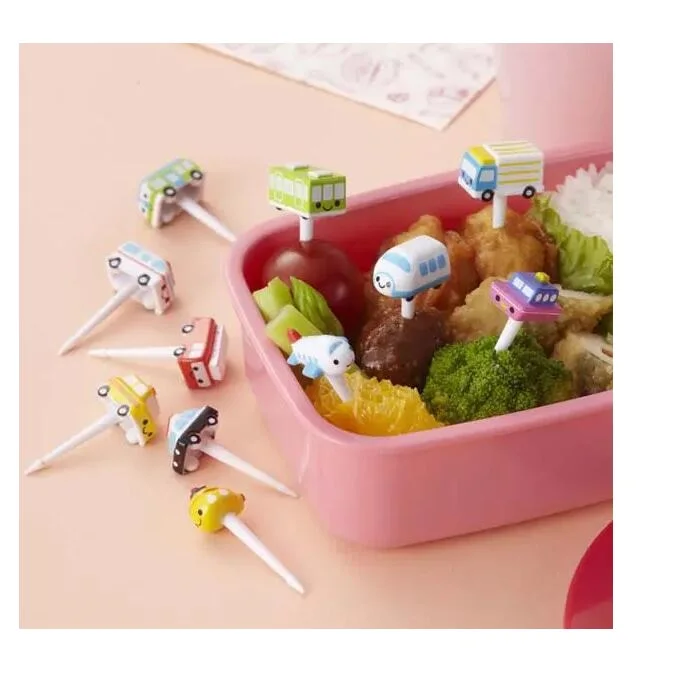 

Orealmi industrial Bento table Decoration cartoon funny Food Picks and Forks Baby Food Cute Animal plastic party Food picks, Multicolored