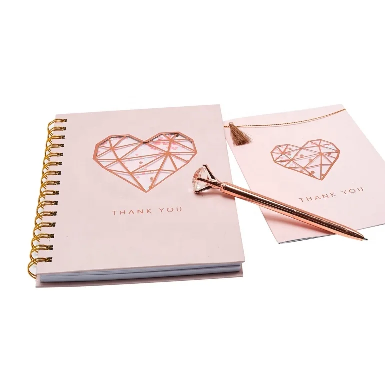 
2020 New Products Luxury Diamond Gift Pen Set, Custom Printing Metal Pen With Box For Girl 