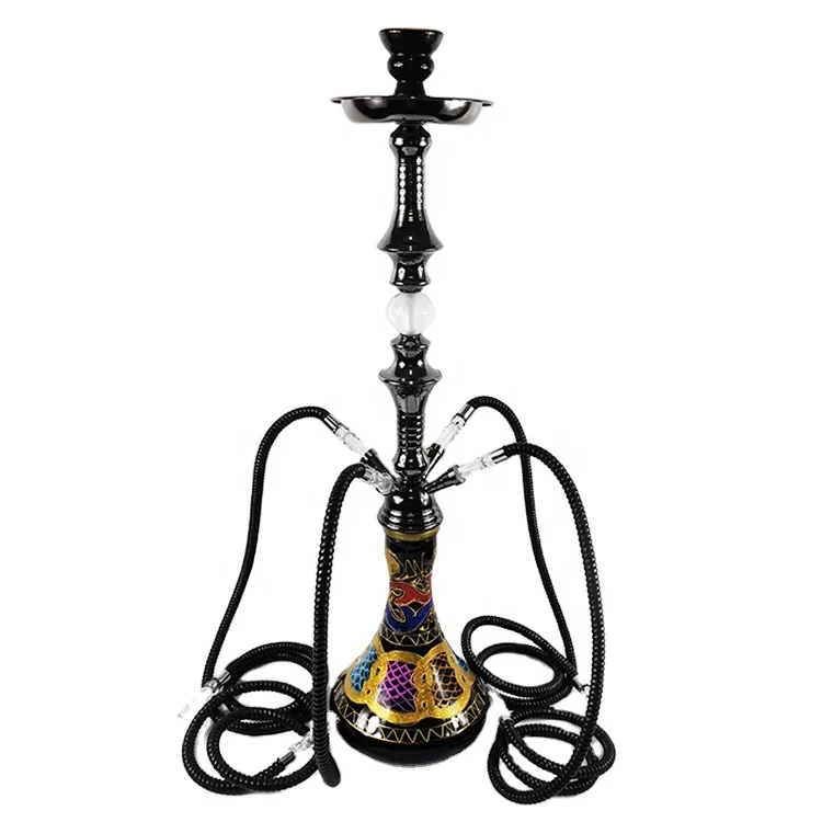 

JH-650 Factory Direct Sale Egyptian Hookah, 4 Hose Hubbly Bubbly Hookah-Wholesale