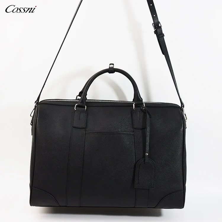 

leather travel bag cosmetic toiletries bag luggage duffel bag, Customizable