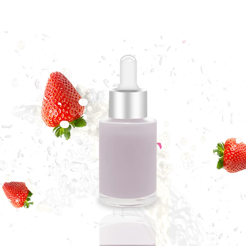 

Aixin Wholesale OEM Organic Fruits Serum skin care Vitamin C Brightening Strawberry Face Milk Serum