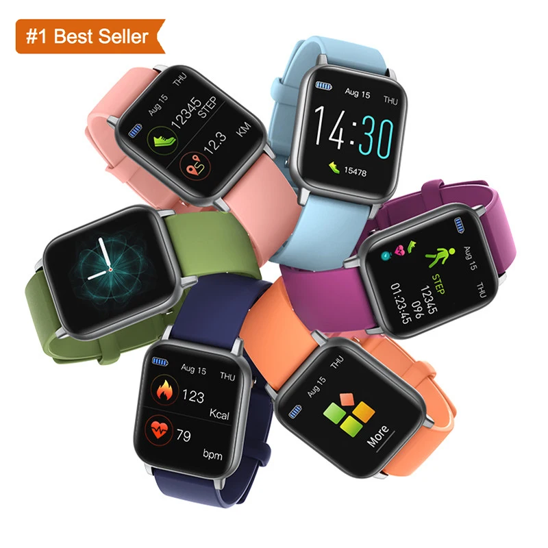 

2021 New S50 Smart Watches Health Fitness Tracker bluetooth Waterproof S50 SmartWatch, Customized colors