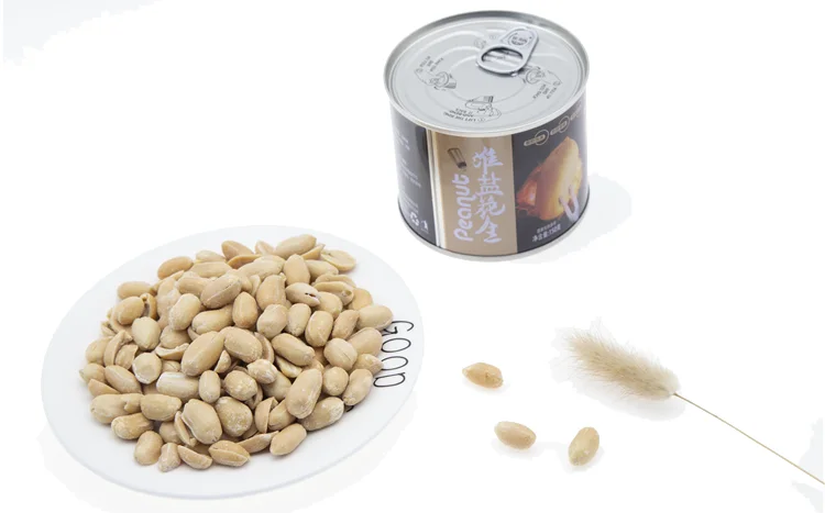 Plastic Groundnut Salted Salty Fried Peanuts Made In China