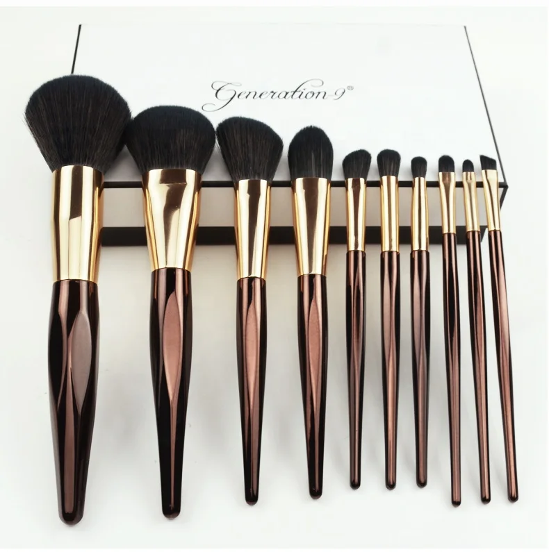 
Wholesale Professional Makeup brush Set Facial Cosmetic Brush Make Up 10pcs 