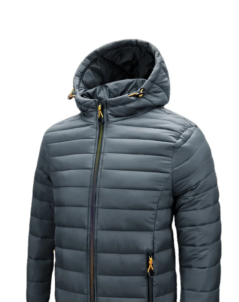 

2021 winter new cotton clothing men hooded lightweight coat patted cotton fashion warm and comfortable trend