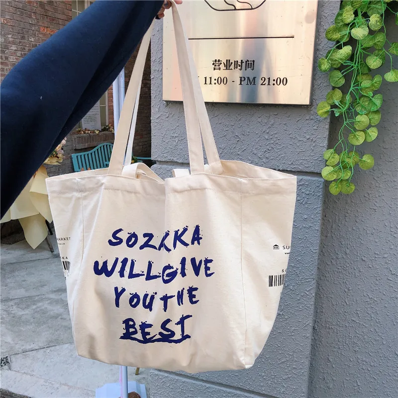 

Bolsas De Tela Wholesale Printing Eco-friendly Reusable Cotton Canvas Shopping Beach Bag Canvas Tote Bag With Double Handle, Customized color.